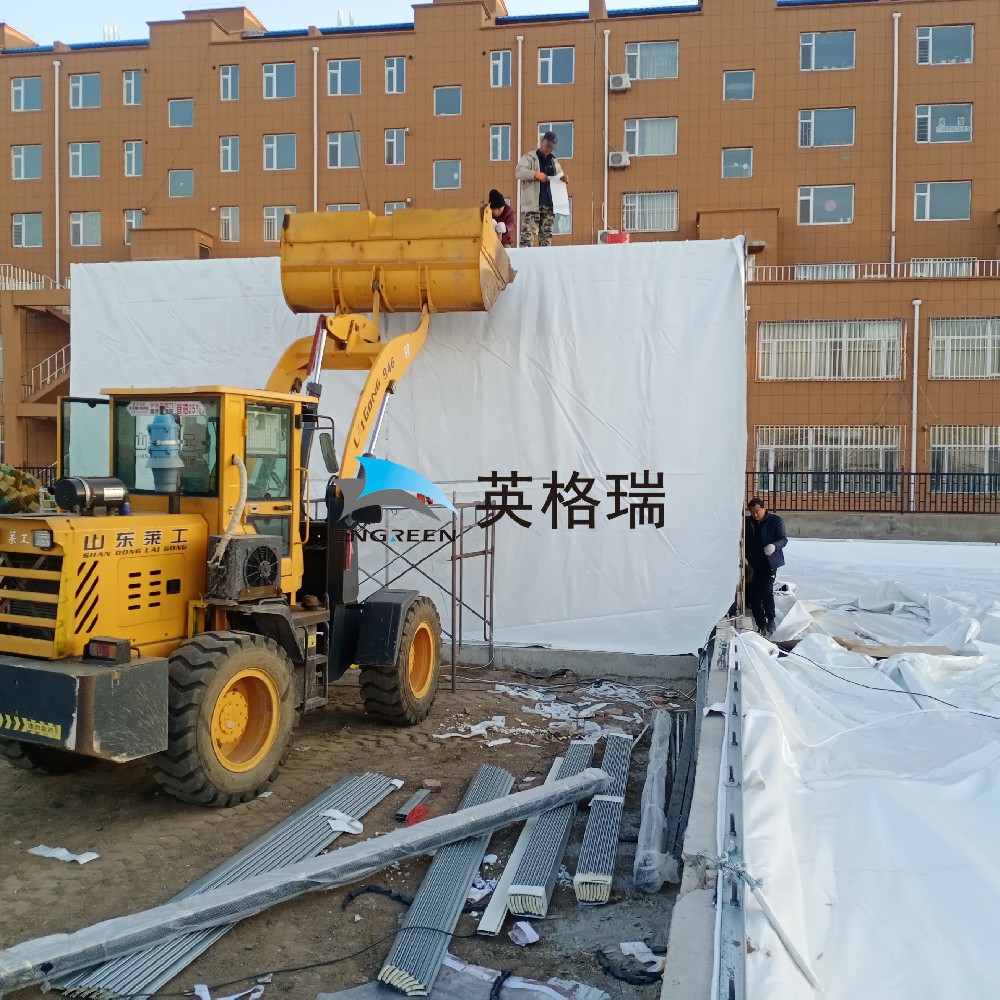 你知道建造一座合格的氣膜建筑，需要經(jīng)歷哪些施工步驟嗎？英格瑞氣膜帶你了解氣膜建筑的施工流程！