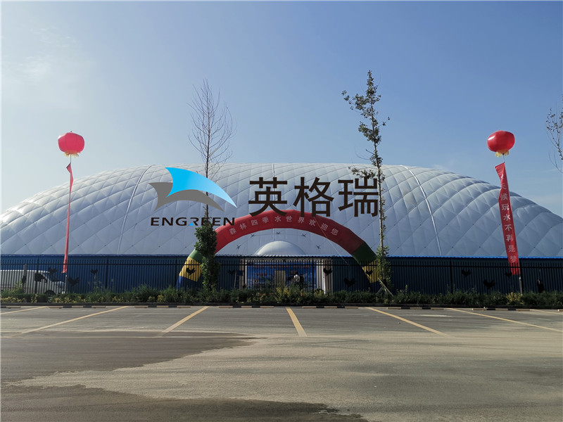 充氣吹起來的氣膜館，耗電量是不是很大呢？