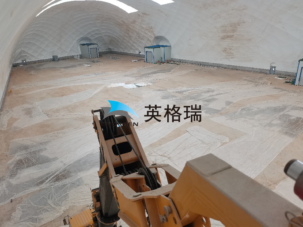 建筑人過冬救星！基坑氣膜一蓋，零下 10℃也能正常施工！