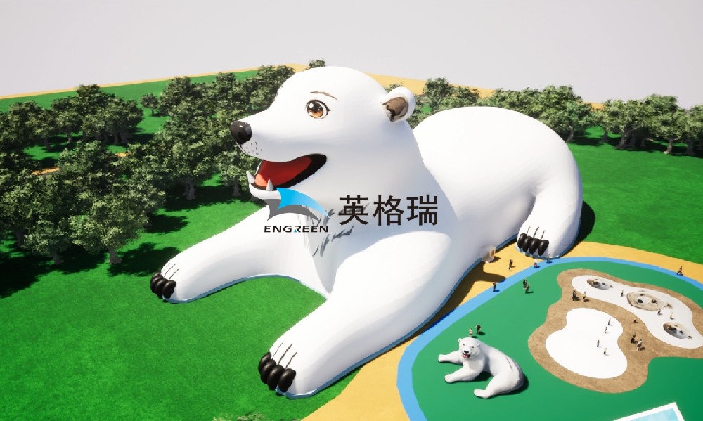 新品來襲｜北極熊樂園，邂逅童趣滿滿的氣膜游樂天地