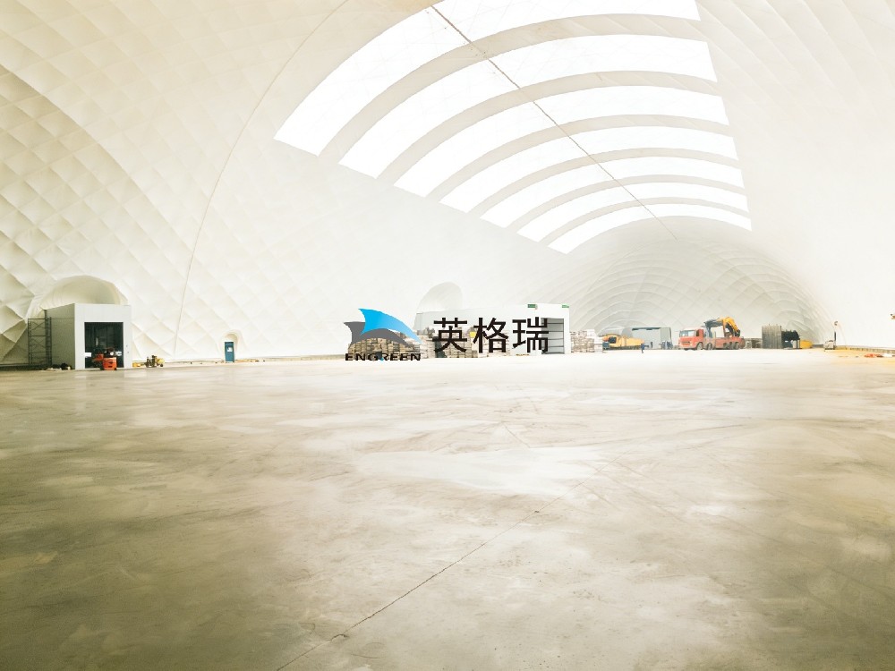 從臨時堆場到長期倉配：單層氣膜如何兼顧快速搭建與可靠性能
